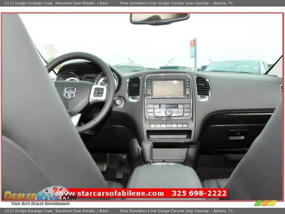 2013 Dodge Durango Crew Maximum Steel Metallic / Black Photo #30