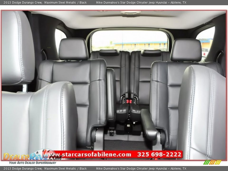 2013 Dodge Durango Crew Maximum Steel Metallic / Black Photo #31