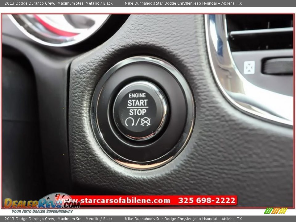 2013 Dodge Durango Crew Maximum Steel Metallic / Black Photo #32
