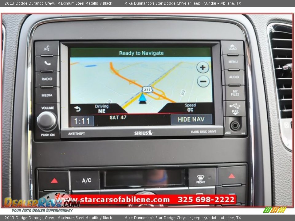 2013 Dodge Durango Crew Maximum Steel Metallic / Black Photo #34