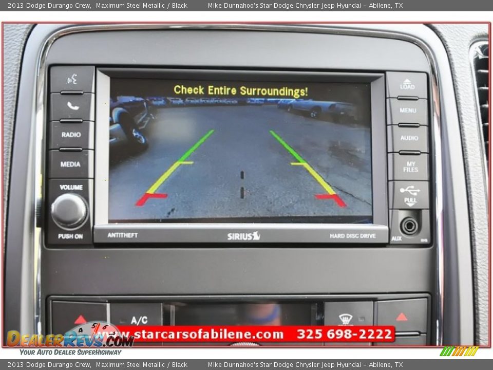 2013 Dodge Durango Crew Maximum Steel Metallic / Black Photo #35