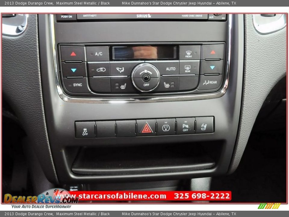 2013 Dodge Durango Crew Maximum Steel Metallic / Black Photo #36