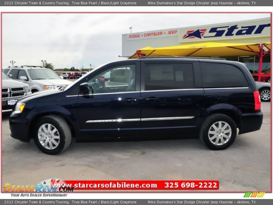 2013 Chrysler Town & Country Touring True Blue Pearl / Black/Light Graystone Photo #2