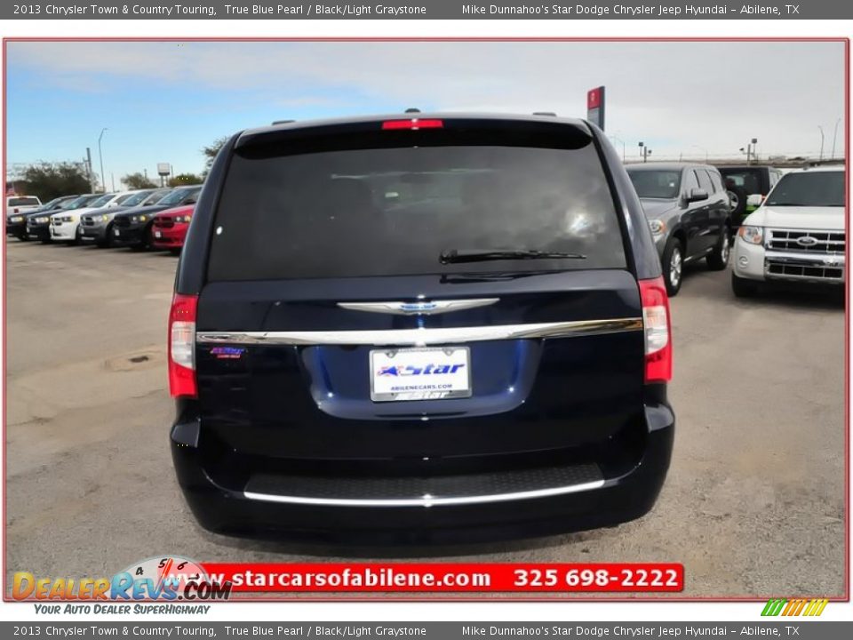 2013 Chrysler Town & Country Touring True Blue Pearl / Black/Light Graystone Photo #5