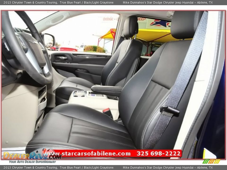 2013 Chrysler Town & Country Touring True Blue Pearl / Black/Light Graystone Photo #12
