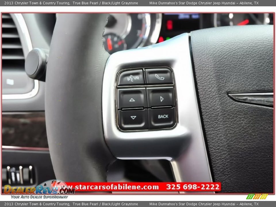 2013 Chrysler Town & Country Touring True Blue Pearl / Black/Light Graystone Photo #15