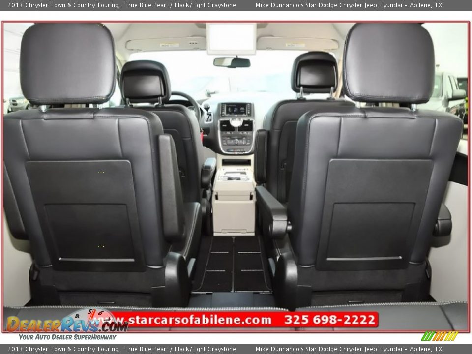 2013 Chrysler Town & Country Touring True Blue Pearl / Black/Light Graystone Photo #22