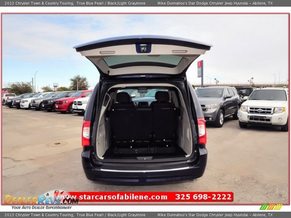 2013 Chrysler Town & Country Touring True Blue Pearl / Black/Light Graystone Photo #23