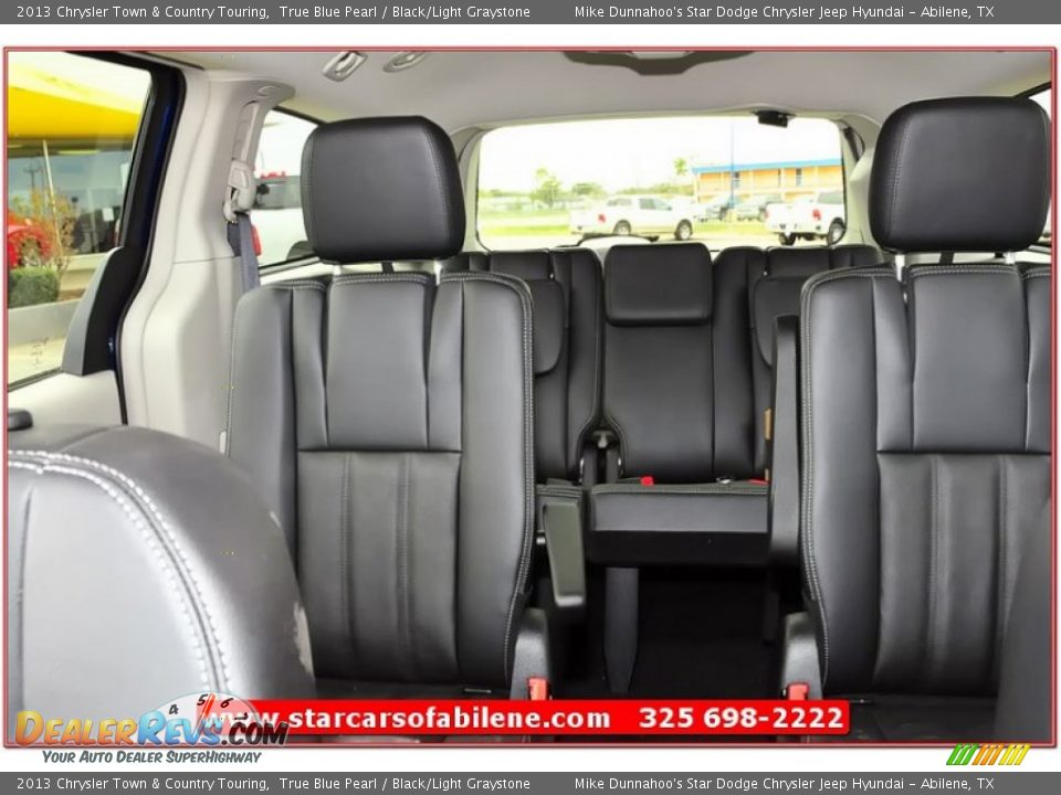 2013 Chrysler Town & Country Touring True Blue Pearl / Black/Light Graystone Photo #34