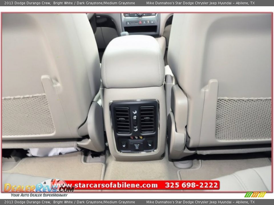 2013 Dodge Durango Crew Bright White / Dark Graystone/Medium Graystone Photo #22