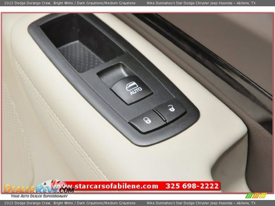 2013 Dodge Durango Crew Bright White / Dark Graystone/Medium Graystone Photo #29