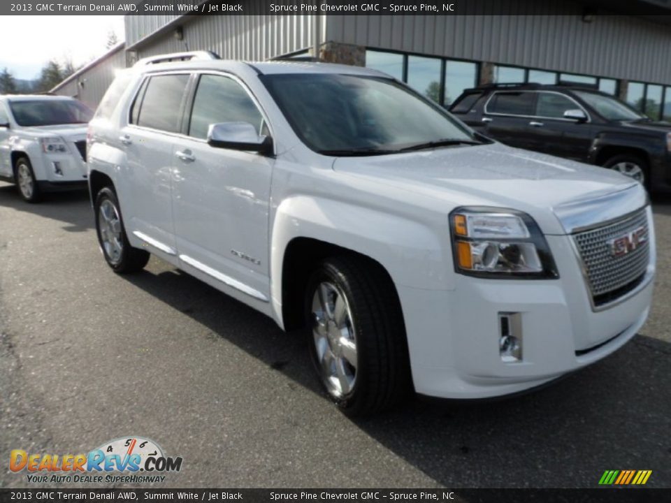 2013 GMC Terrain Denali AWD Summit White / Jet Black Photo #3