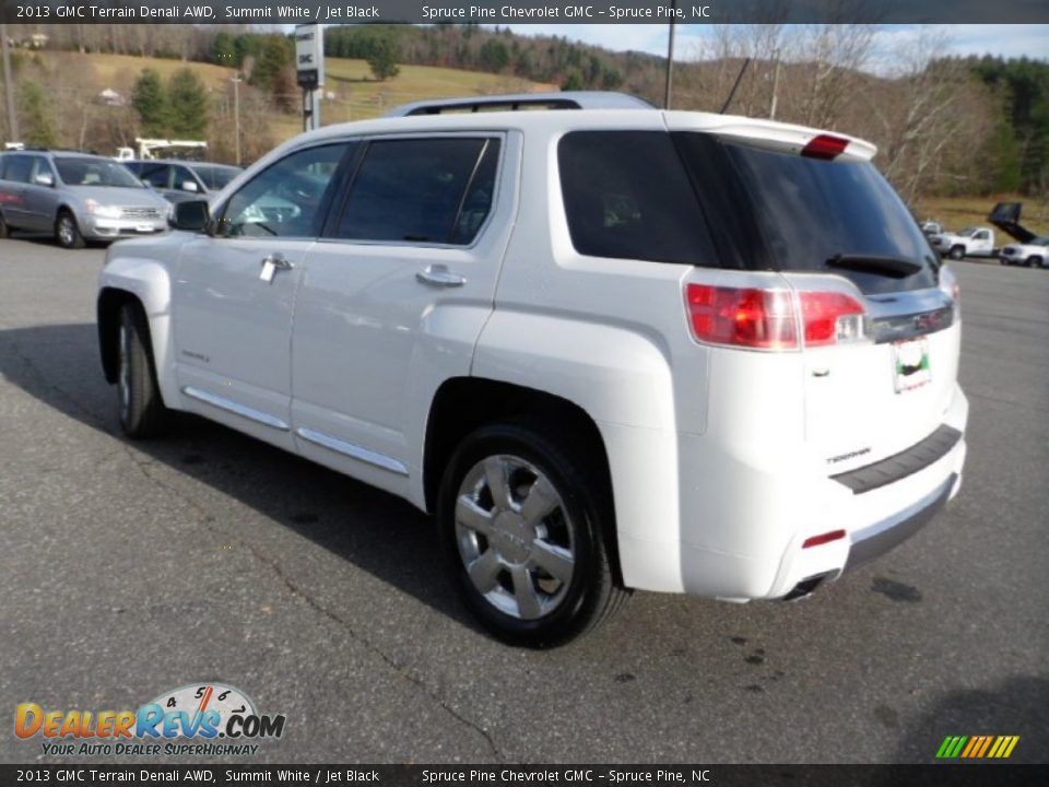 2013 GMC Terrain Denali AWD Summit White / Jet Black Photo #5