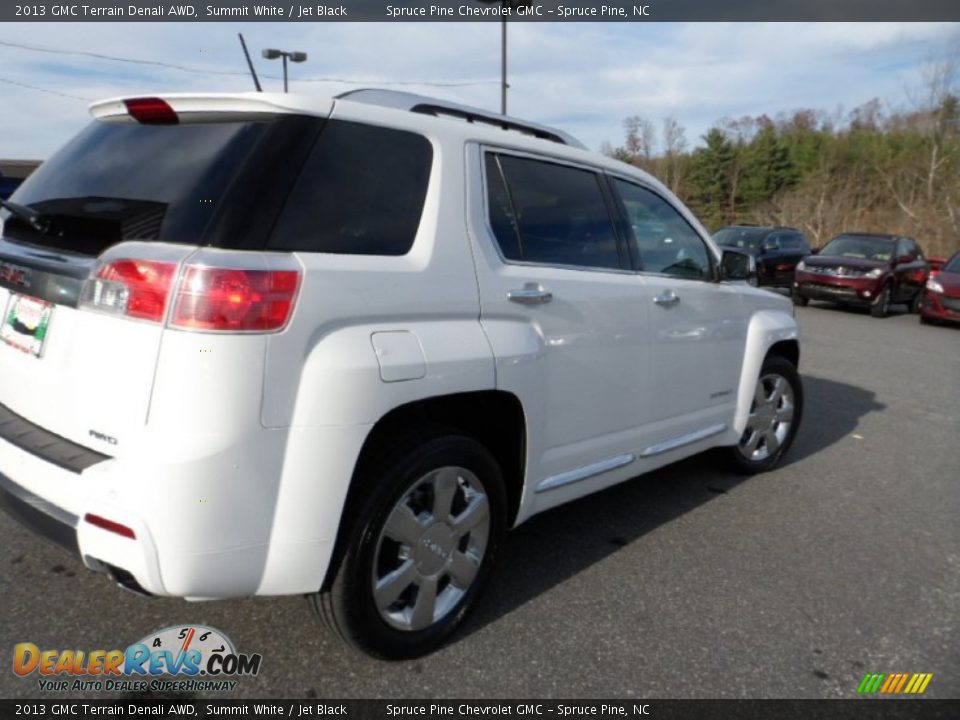 2013 GMC Terrain Denali AWD Summit White / Jet Black Photo #6