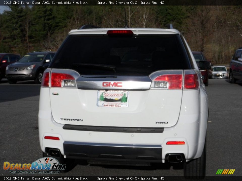 2013 GMC Terrain Denali AWD Summit White / Jet Black Photo #7