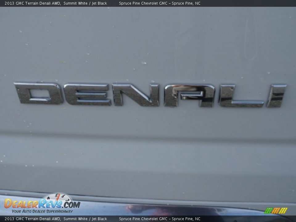 2013 GMC Terrain Denali AWD Summit White / Jet Black Photo #8