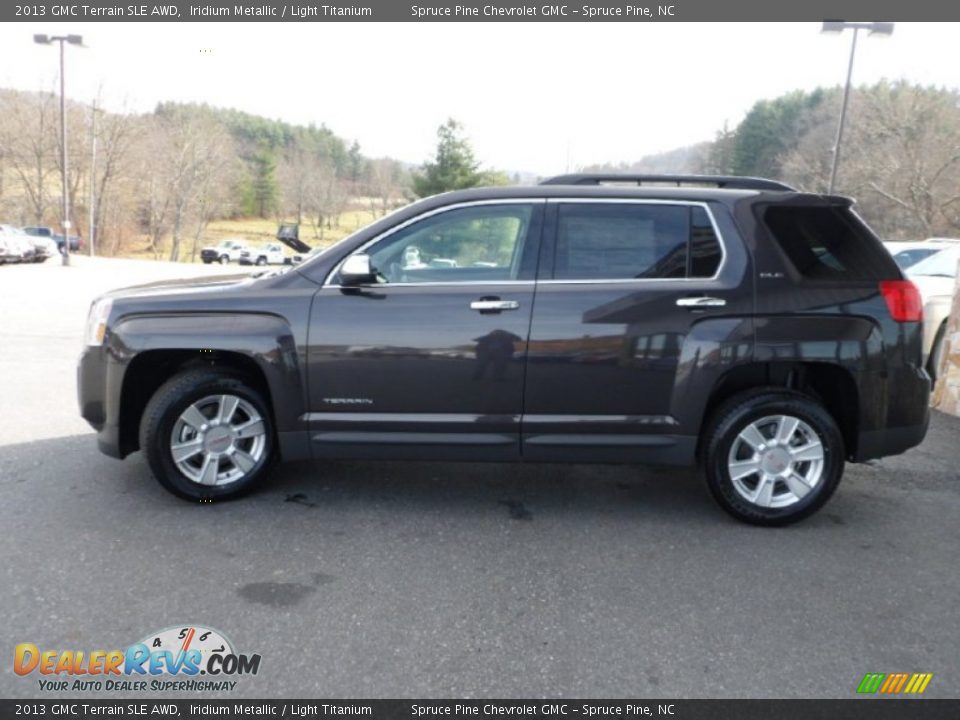 2013 GMC Terrain SLE AWD Iridium Metallic / Light Titanium Photo #1