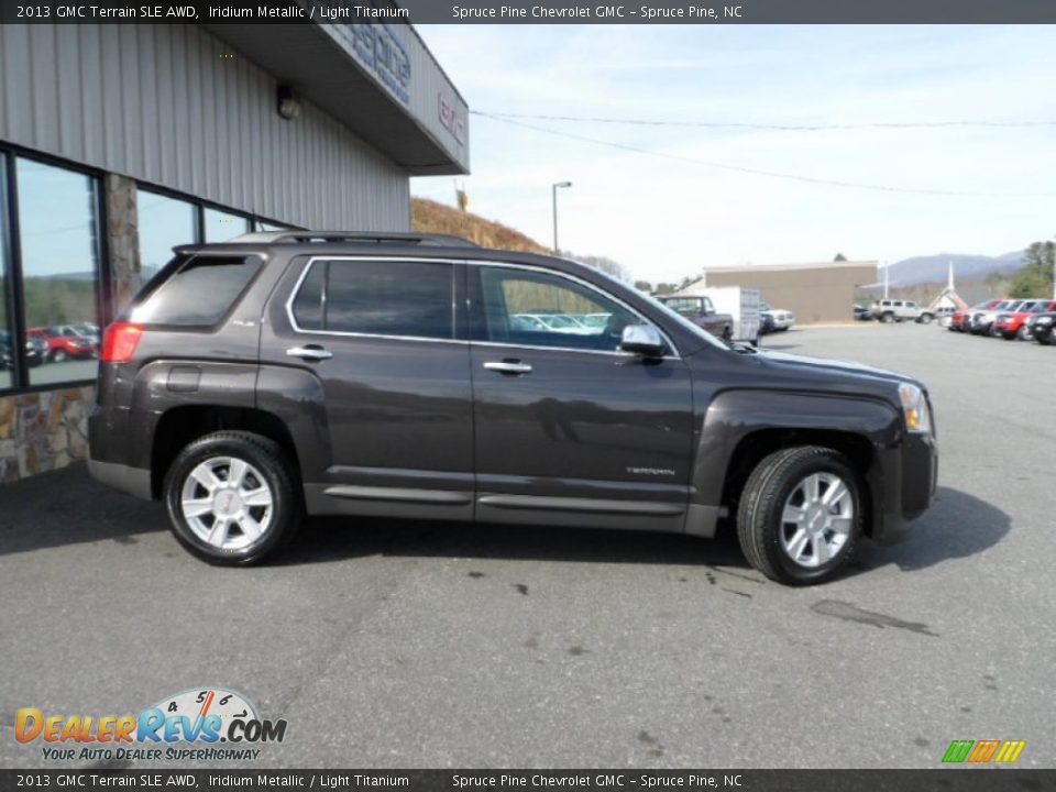 2013 GMC Terrain SLE AWD Iridium Metallic / Light Titanium Photo #2