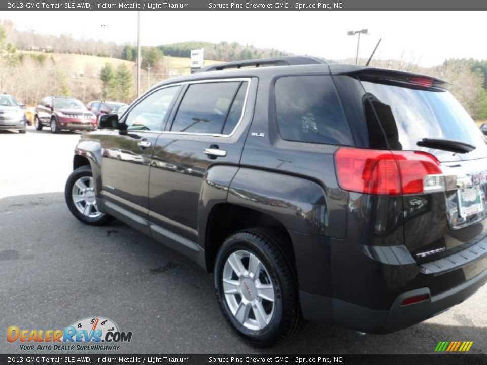 2013 GMC Terrain SLE AWD Iridium Metallic / Light Titanium Photo #5