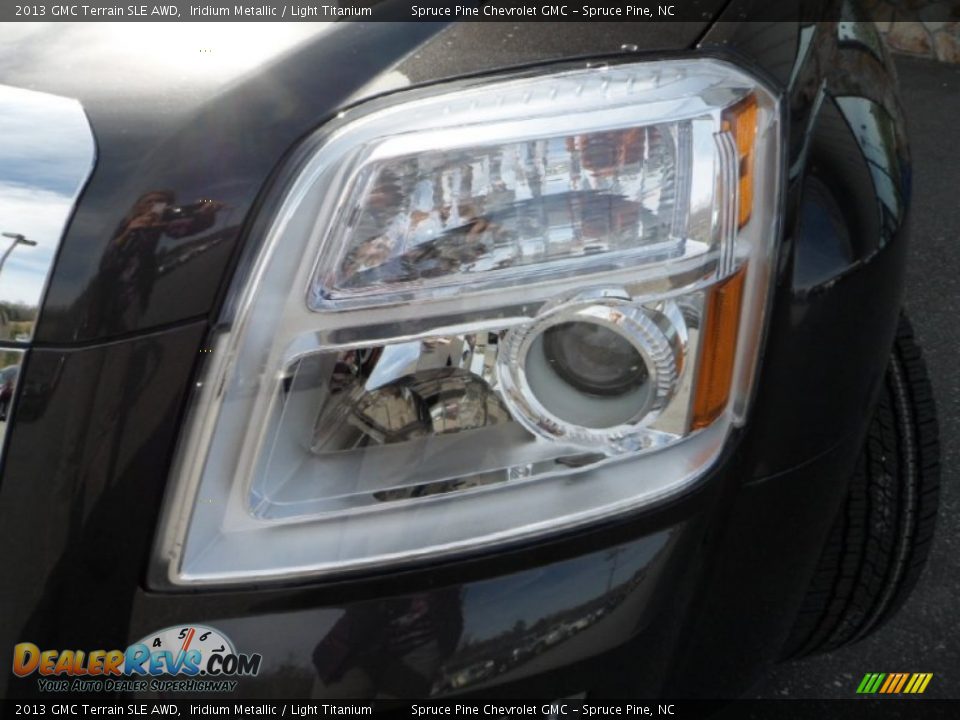 2013 GMC Terrain SLE AWD Iridium Metallic / Light Titanium Photo #9
