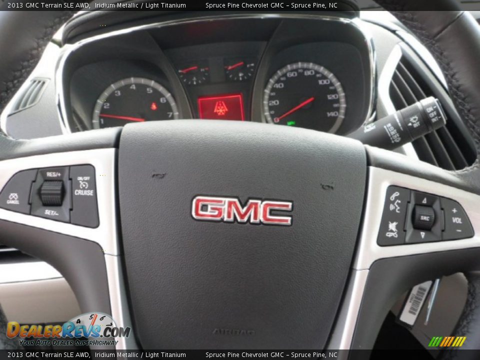 2013 GMC Terrain SLE AWD Iridium Metallic / Light Titanium Photo #16