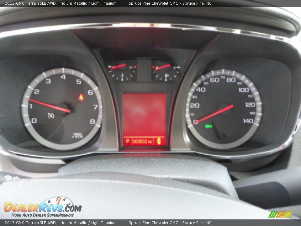 2013 GMC Terrain SLE AWD Gauges Photo #17