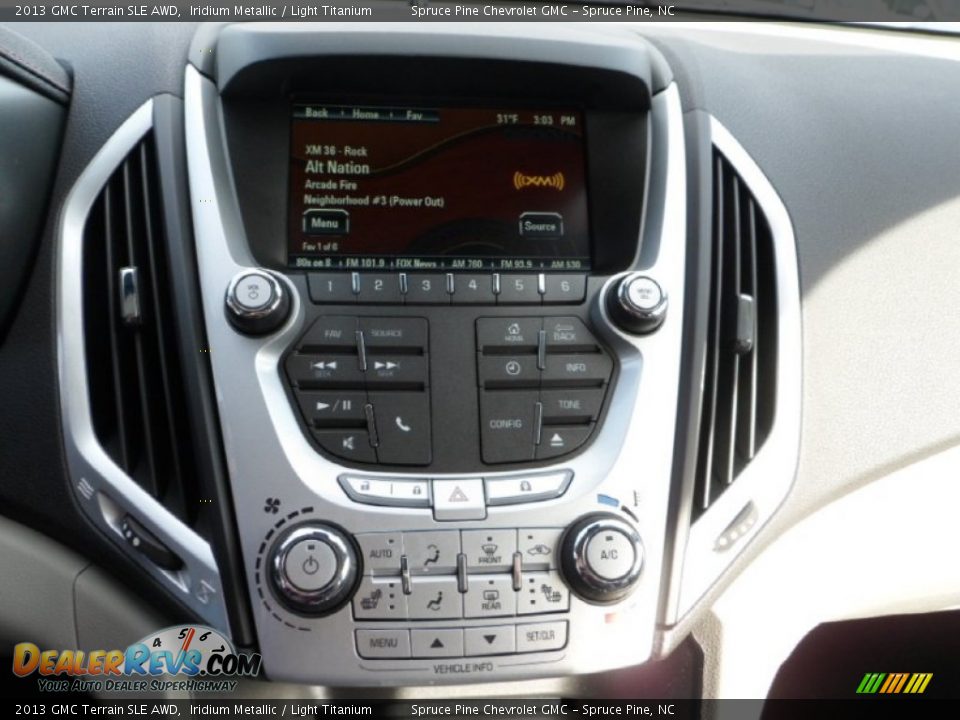 2013 GMC Terrain SLE AWD Iridium Metallic / Light Titanium Photo #19