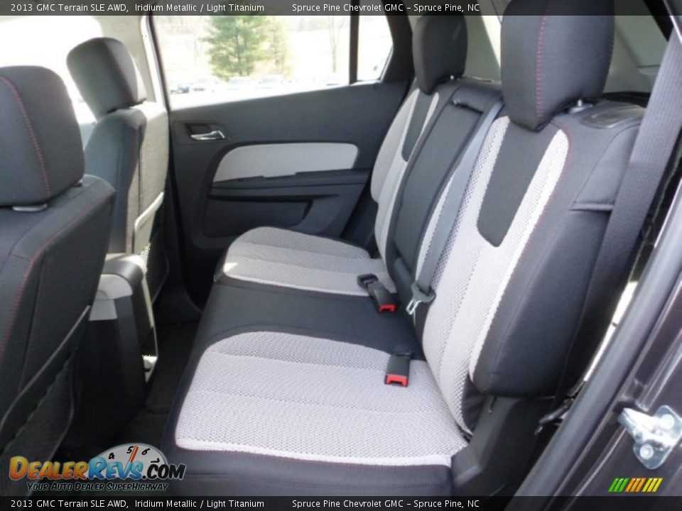 2013 GMC Terrain SLE AWD Iridium Metallic / Light Titanium Photo #25