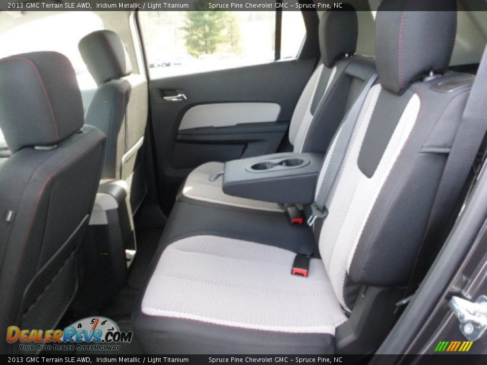 Rear Seat of 2013 GMC Terrain SLE AWD Photo #26