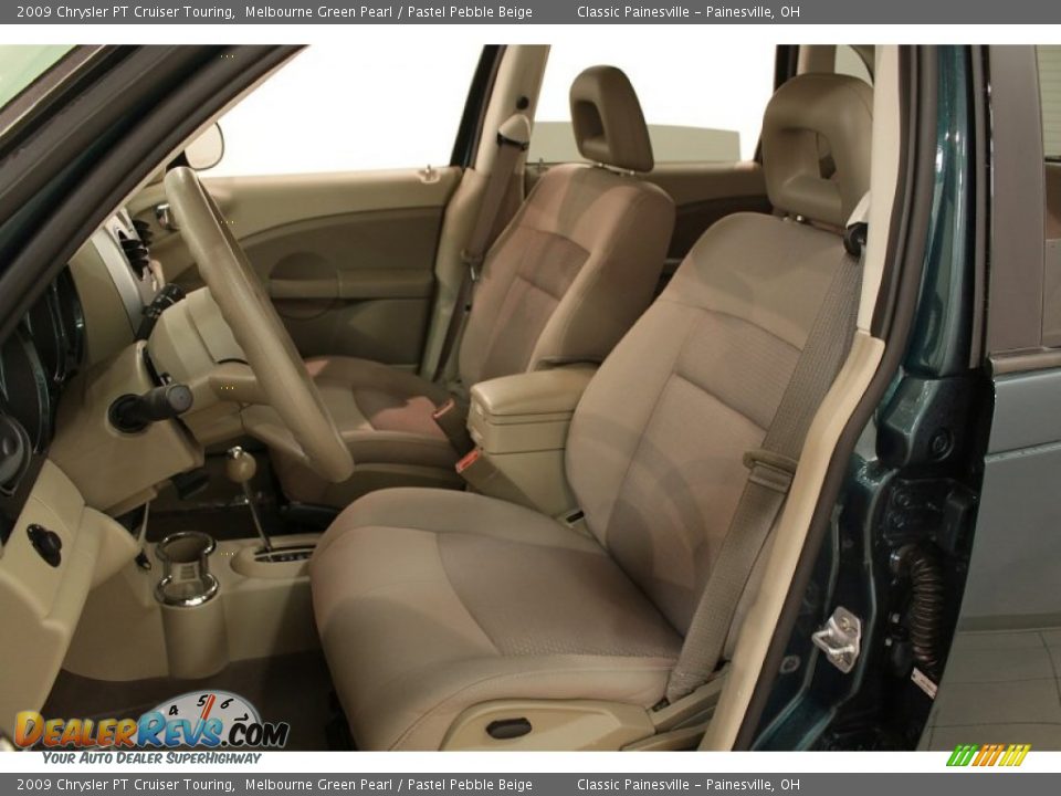 2009 Chrysler PT Cruiser Touring Melbourne Green Pearl / Pastel Pebble Beige Photo #6