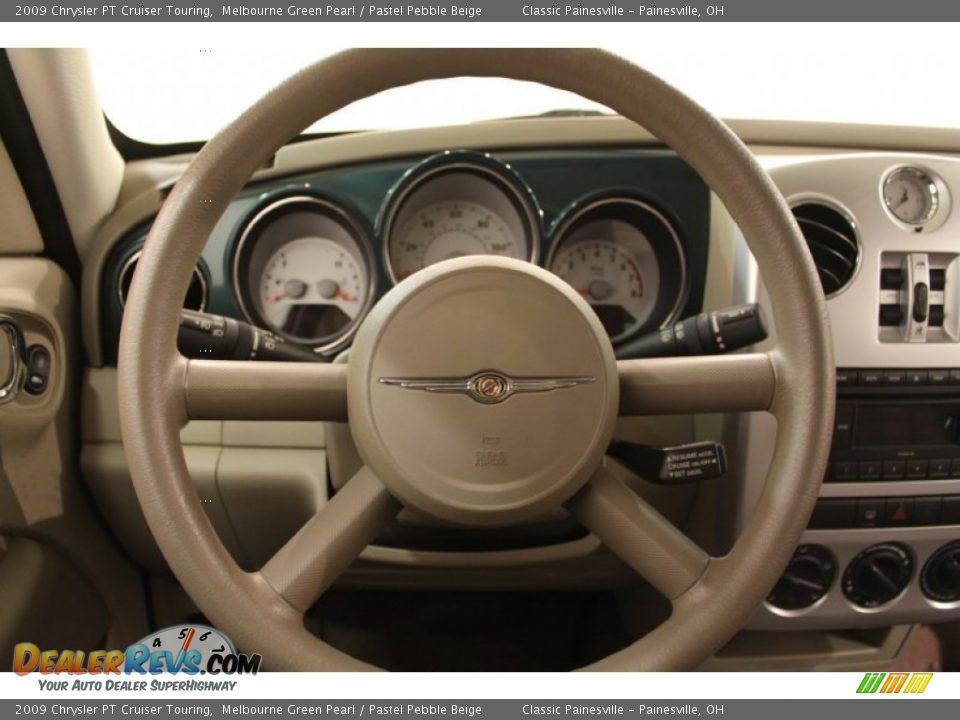 2009 Chrysler PT Cruiser Touring Melbourne Green Pearl / Pastel Pebble Beige Photo #7
