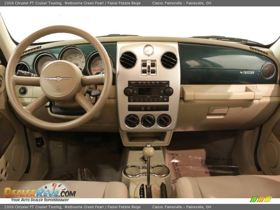 2009 Chrysler PT Cruiser Touring Melbourne Green Pearl / Pastel Pebble Beige Photo #15