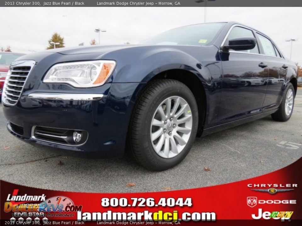 2013 Chrysler 300 Jazz Blue Pearl / Black Photo #1