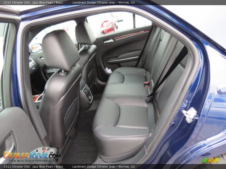 2013 Chrysler 300 Jazz Blue Pearl / Black Photo #7