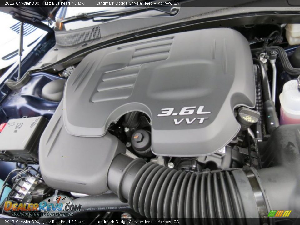 2013 Chrysler 300 Jazz Blue Pearl / Black Photo #10