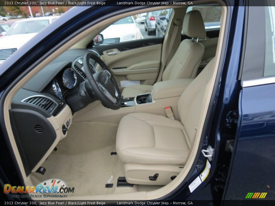 Black/Light Frost Beige Interior - 2013 Chrysler 300  Photo #6