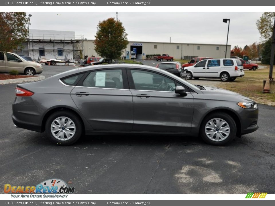 Sterling Gray Metallic 2013 Ford Fusion S Photo #4