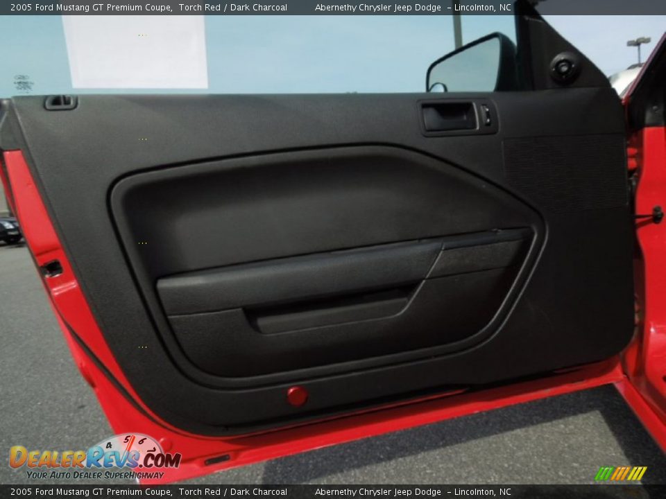 2005 Ford Mustang GT Premium Coupe Torch Red / Dark Charcoal Photo #7