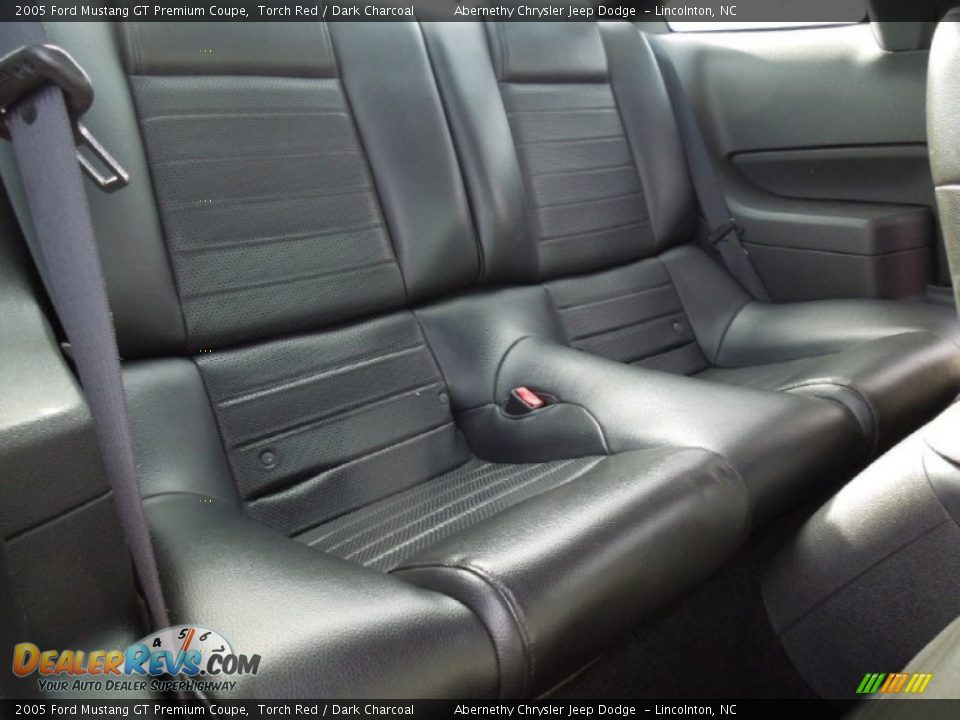 Rear Seat of 2005 Ford Mustang GT Premium Coupe Photo #17