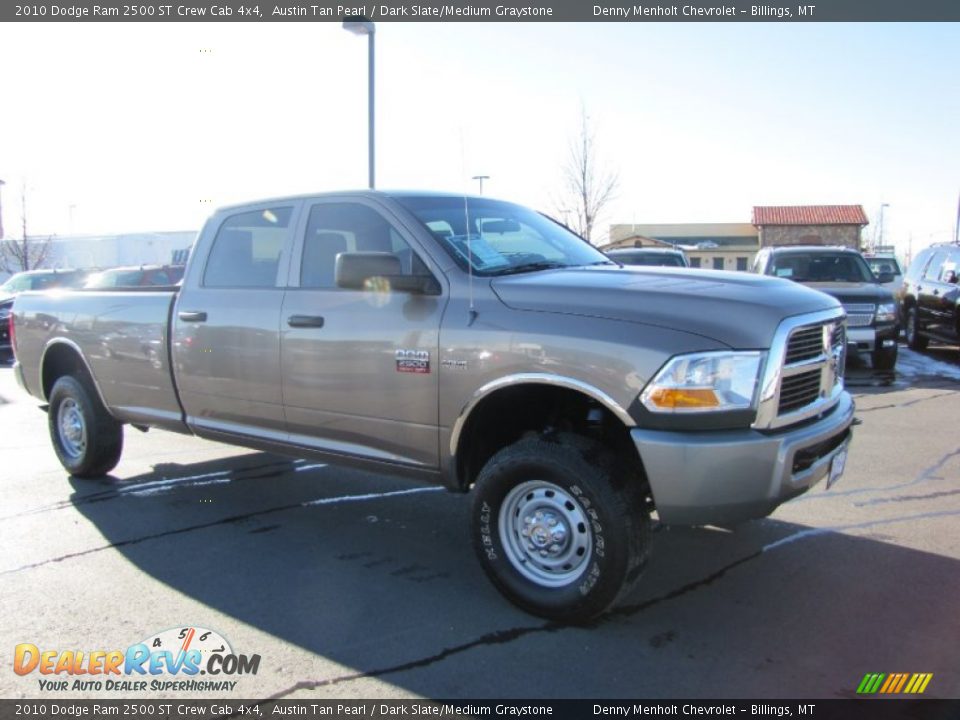 2010 Dodge Ram 2500 ST Crew Cab 4x4 Austin Tan Pearl / Dark Slate/Medium Graystone Photo #1