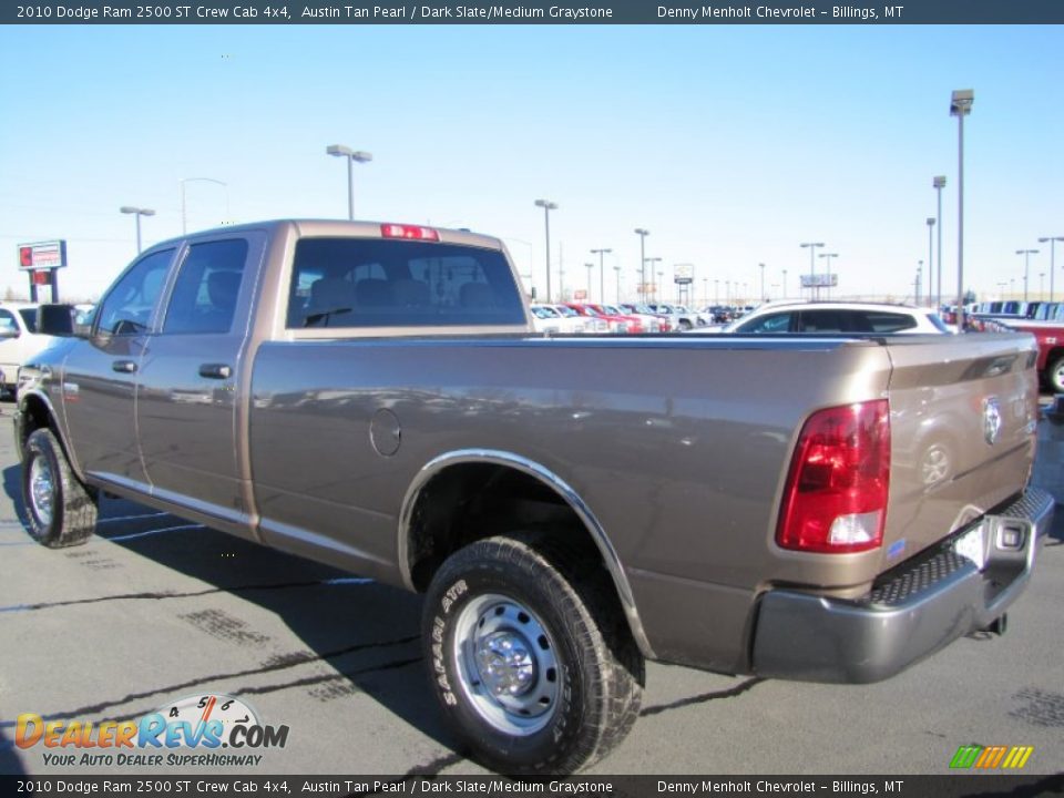 2010 Dodge Ram 2500 ST Crew Cab 4x4 Austin Tan Pearl / Dark Slate/Medium Graystone Photo #5
