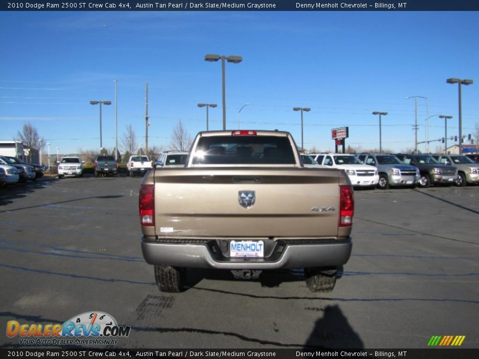 2010 Dodge Ram 2500 ST Crew Cab 4x4 Austin Tan Pearl / Dark Slate/Medium Graystone Photo #6