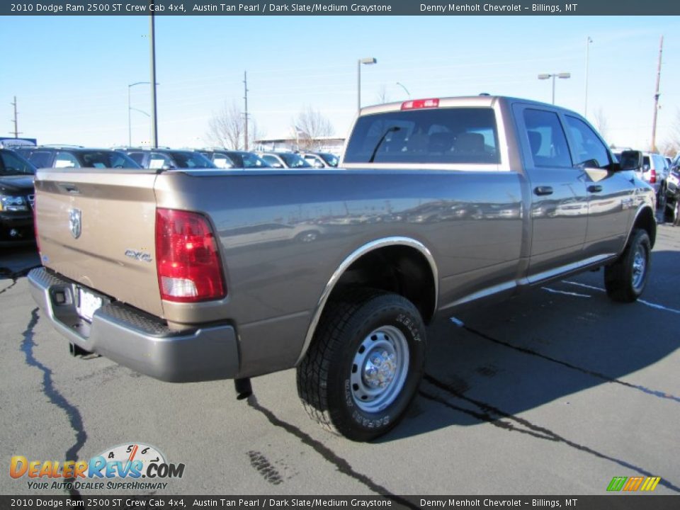 2010 Dodge Ram 2500 ST Crew Cab 4x4 Austin Tan Pearl / Dark Slate/Medium Graystone Photo #7