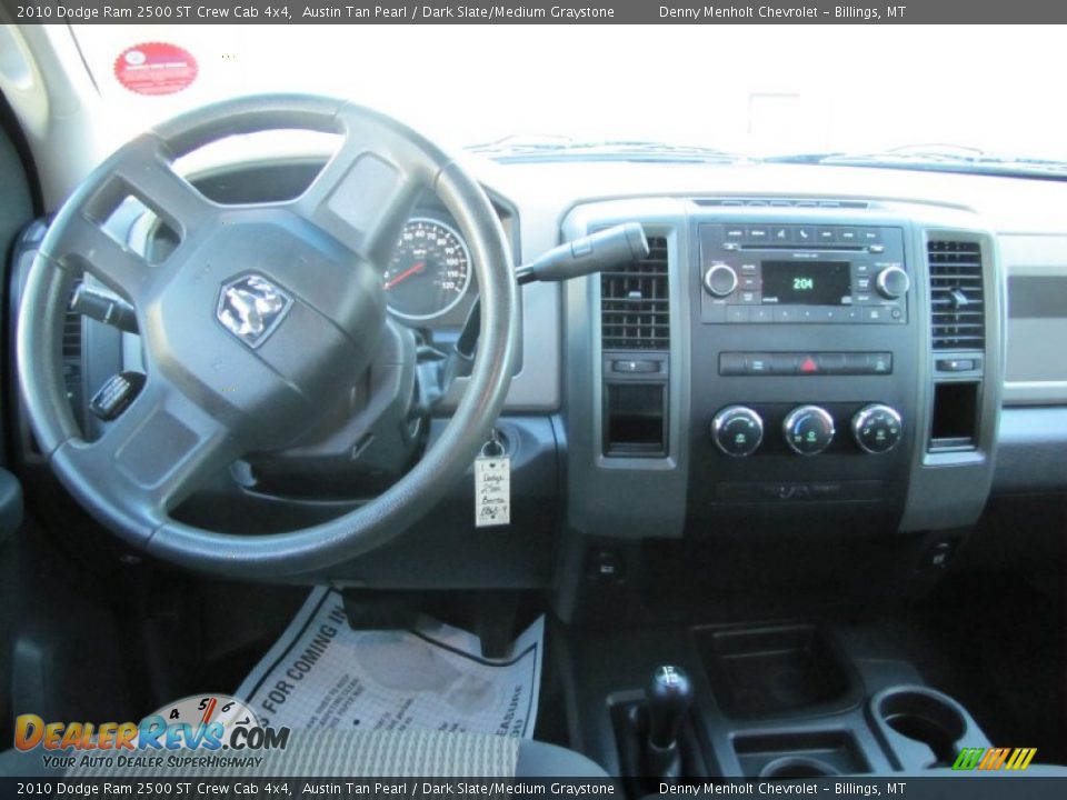 2010 Dodge Ram 2500 ST Crew Cab 4x4 Austin Tan Pearl / Dark Slate/Medium Graystone Photo #14