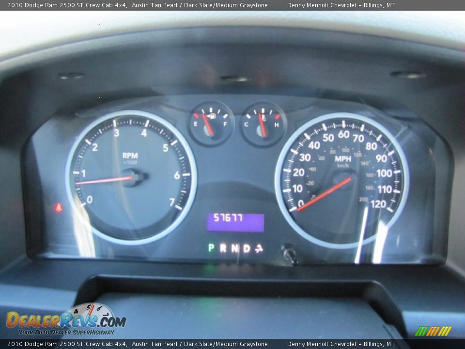 2010 Dodge Ram 2500 ST Crew Cab 4x4 Austin Tan Pearl / Dark Slate/Medium Graystone Photo #20