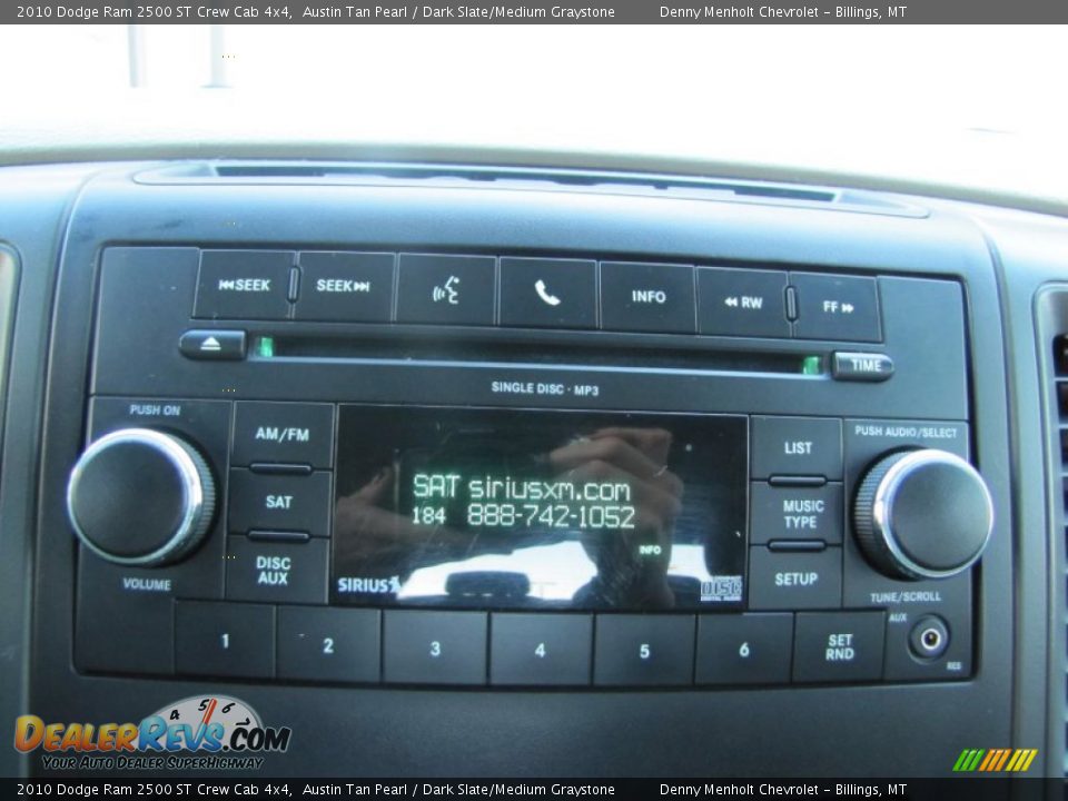 2010 Dodge Ram 2500 ST Crew Cab 4x4 Austin Tan Pearl / Dark Slate/Medium Graystone Photo #21