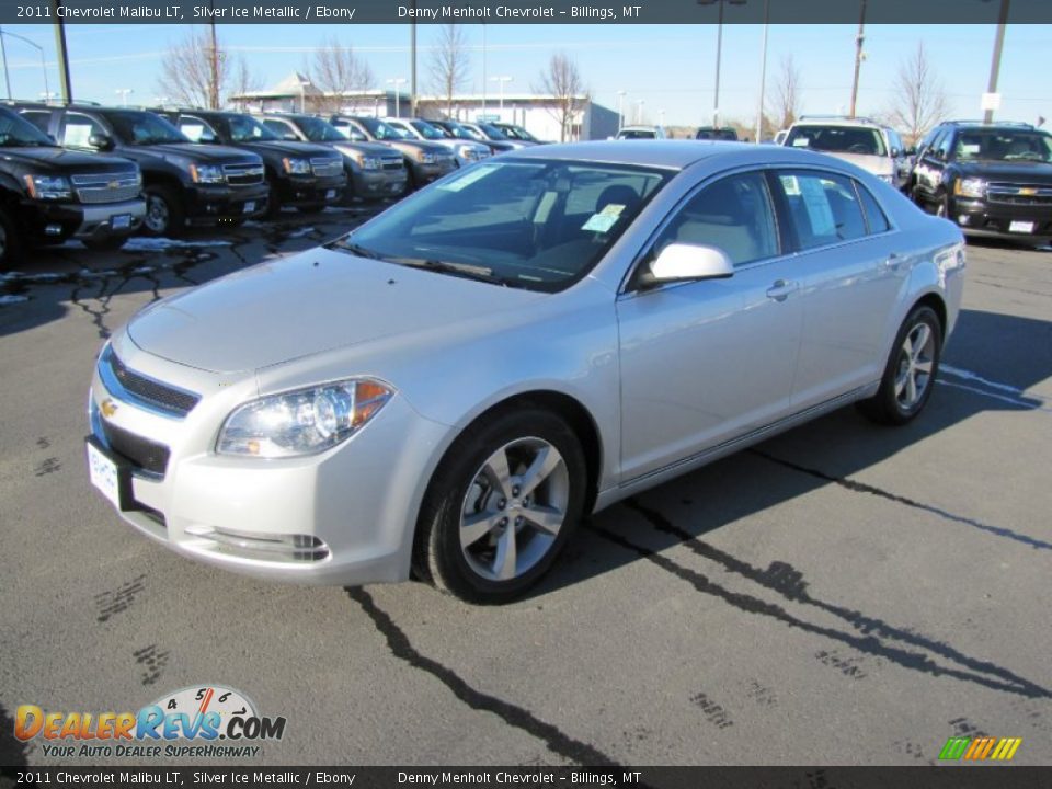 2011 Chevrolet Malibu LT Silver Ice Metallic / Ebony Photo #3