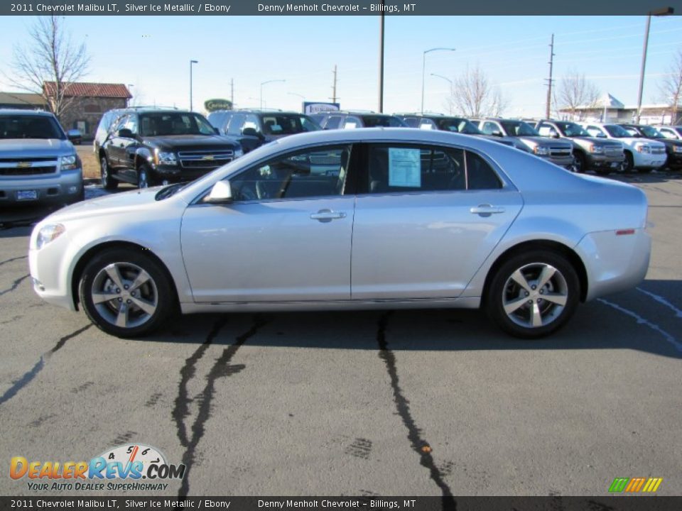 2011 Chevrolet Malibu LT Silver Ice Metallic / Ebony Photo #4