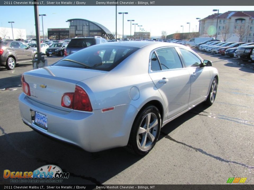 2011 Chevrolet Malibu LT Silver Ice Metallic / Ebony Photo #7