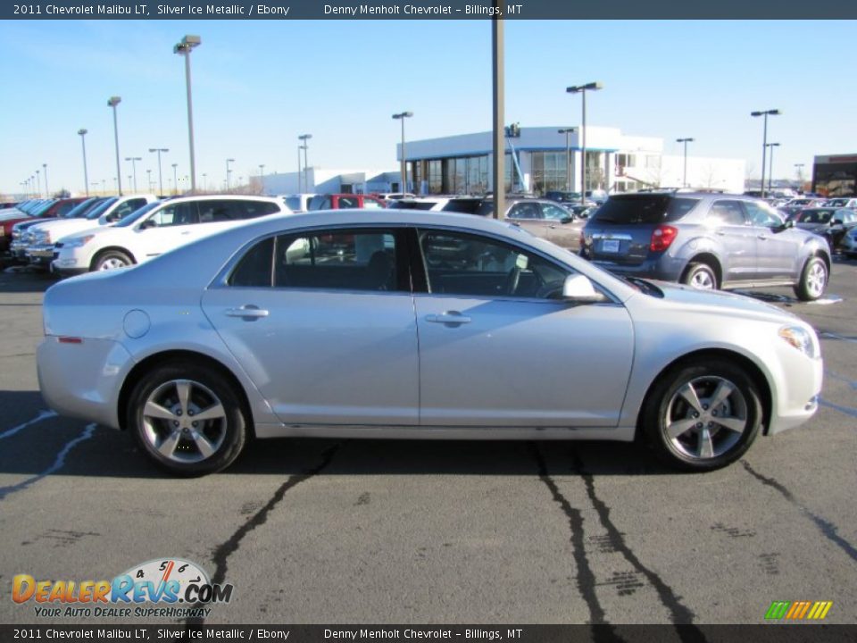 2011 Chevrolet Malibu LT Silver Ice Metallic / Ebony Photo #8